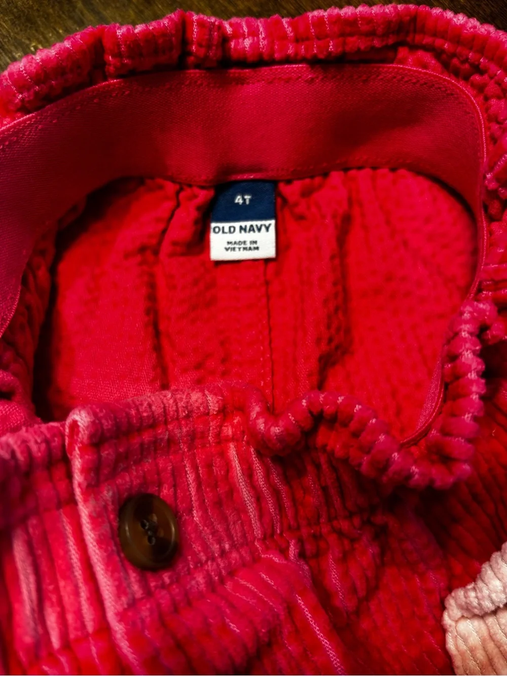 Old Navy Corduroy Heart Pocket Skirt